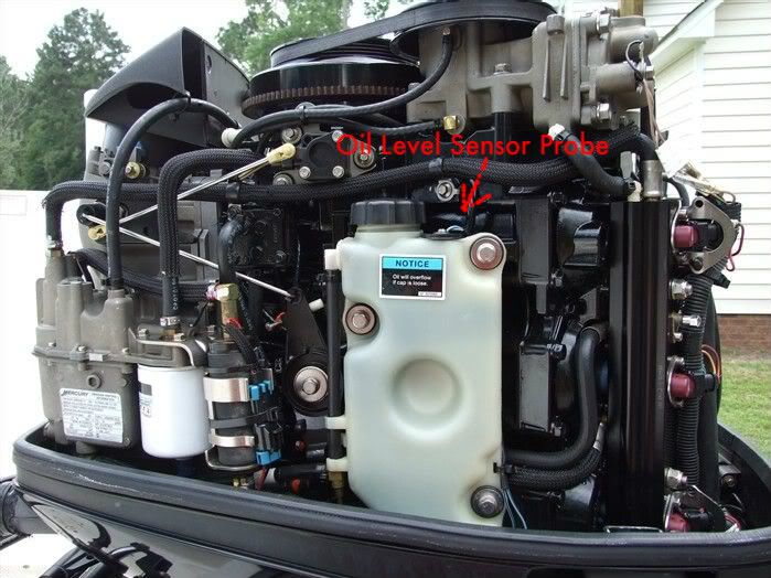 Optimax Onboard Oil Reservoir Tank .... low oil level ... 90 hp mercury alarm module wiring diagram 